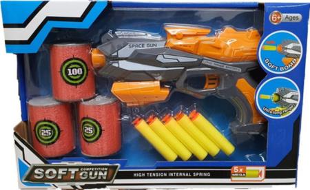 Brinquedo conjunto de armas nerf com alvo - TOYS - Lançadores de Dardos -  Magazine Luiza