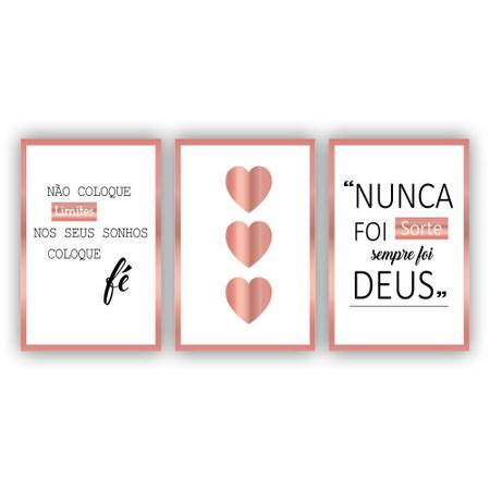 Placa decorativa religiosa nada há que se iguale a graça que