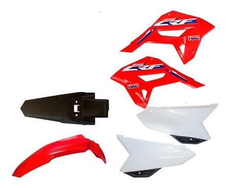 Imagem de Kit Plástico Honda Crf 230f / Adaptável Completo Com Adesivo