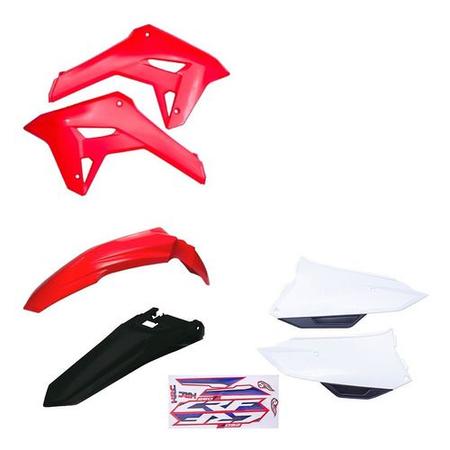 Imagem de Kit Plástico Honda Crf 250f Completo Com Adesivos