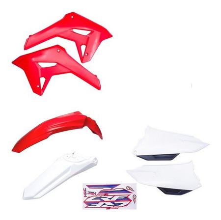 Imagem de Kit Plástico Honda Crf 250f Completo Com Adesivos