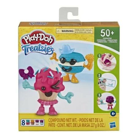 Imagem de Kit play doh pack com 2 mini lanches- hasbro