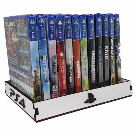 Imagem de Kit Playstation Jogos Case Ps3 Ps4 Ps5