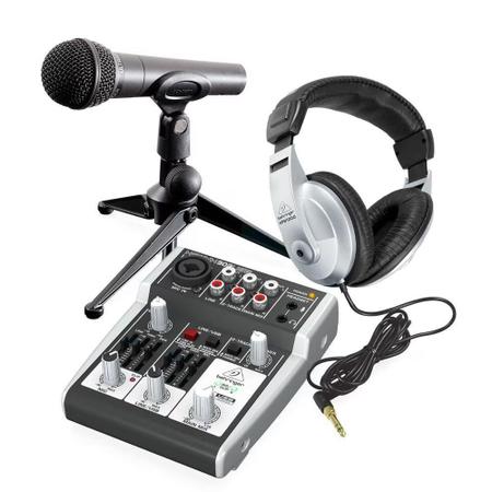 Imagem de Kit Podcast Estudio 2 Behringer USB