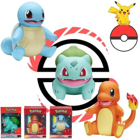 Kit Pokemon Iniciais Kanto