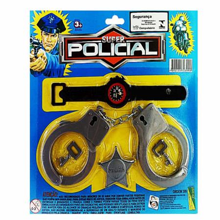 Imagem de Kit Policial Infantil - Super Policial