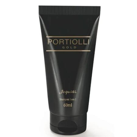 Imagem de Kit Portiolli Colônia + Shampoo Gold + Colônia Carbon Filber - Jequiti