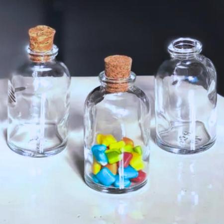 Imagem de Kit Potes de Temperos Condimentos De Vidro 125ml