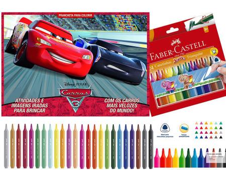 Carros 3: Prancheta Para Colorir - Ed. Online