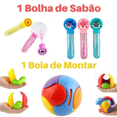 Imagem de Kit Prenda 105 Brinquedos Kit Prenda Festa Junina Cubo Magico Bolha De Sabão