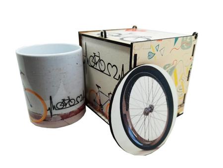 Imagem de Kit Presente Ciclistas Minha Magrela Caneca E Caixa Presente