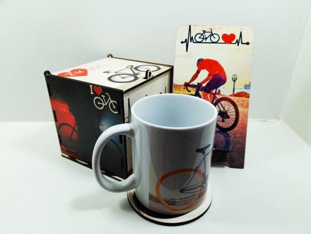 Imagem de Kit Presente para Pai Ciclista Kit Art Bike Exclusivo 