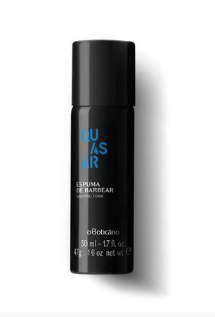 Imagem de Kit Presente Quasar: Desodorante Colônia 10ml + Espuma de Barbear 47ml + Gel Pós Barba 75g
