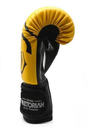Imagem de Kit Pretorian Elite Boxe/Muay Thai Luva+Protetor Bucal+Bandagem-Amarelo