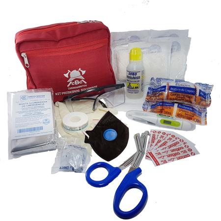 Kit Primeiros Socorros Premium Para Acampamento 96 Itens - CBC - Maleta de Primeiros  Socorros - Magazine Luiza