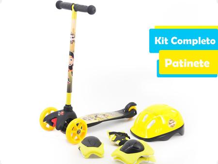 Imagem de Kit Proteção Patinete Infantil Princesas + kit Completo