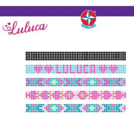 Kit Criar Pulseiras com Diamantes da Luluca Marca - Estrela