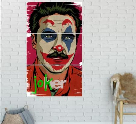 Joker - Ha Ha Ha Ha Ha, Reprodução do quadro em