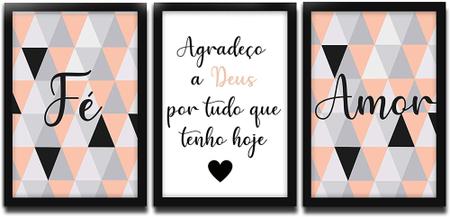 Quadro decorativo 3 peças Deus do game jogos frases legais decoração - Ana  Decor - Quadro Decorativo - Magazine Luiza