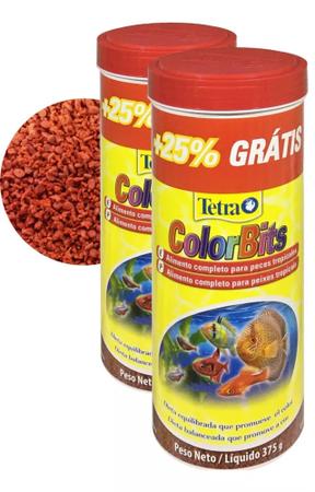 Imagem de Kit Ração Tetra Colorbits 375g - 2 Unidades (750g)