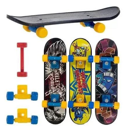 Kit 15 Mini Skate Dedo Infantil Art Brink p/ Revenda Atacado na Americanas  Empresas