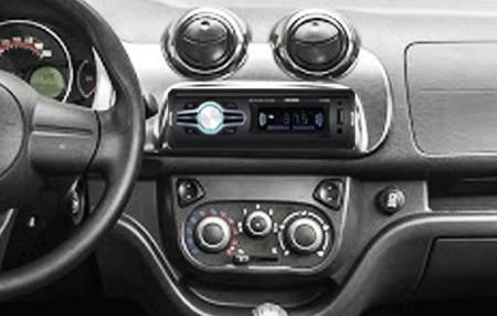Imagem de Kit Rádio Bluetooth Roadstar + Par Falante 6 Polegadas Leson