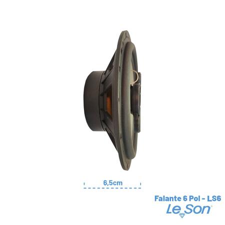 Imagem de Kit Rádio Bluetooth Roadstar + Par Falante 6 Polegadas Leson