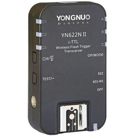 Imagem de Kit Rádio Flash para Nikon Wireless Yongnuo YN-622N II i-TTL