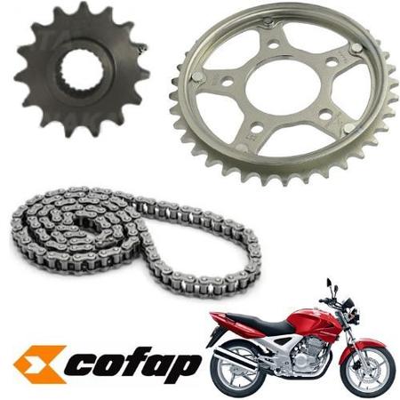 Kit Relação Cbx 250 Twister 2001 A 2008 Cofap Original Compl