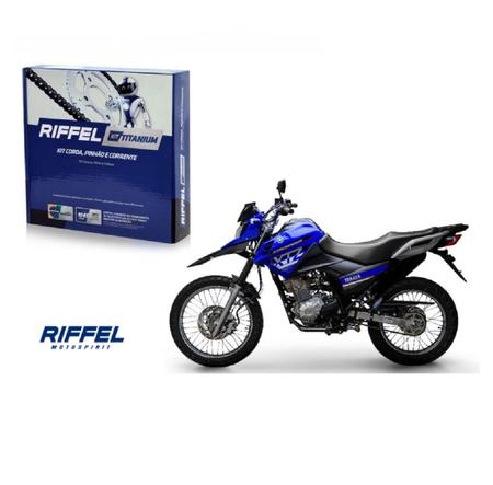 Kit Relação Corrente Coroa Pinhão XTZ 150 Crosser 14 A 19 - AL Moto Parts