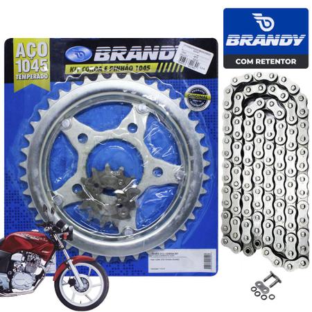 Kit Relação Transmissão CBX 200 Strada Original Honda H0640KBW900