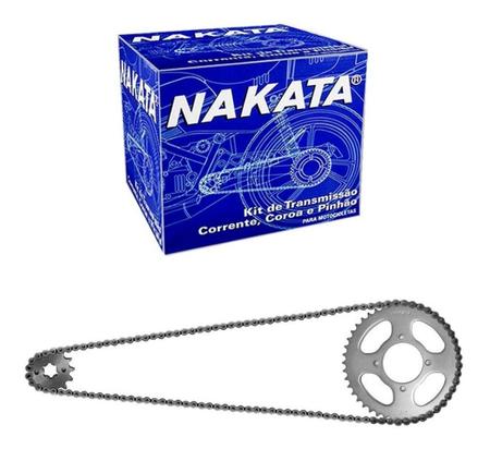 Imagem de Kit Relação Yamaha Ybr 125 Factor 125 2003 2014 Original Nakata