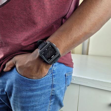 Relógio Digital Touro Boots Pulseira Silicone Preto - Compre Agora