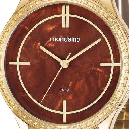 Imagem de Kit Relógio Mondaine Feminino Com Pulseira 99278LPMKDE2K2