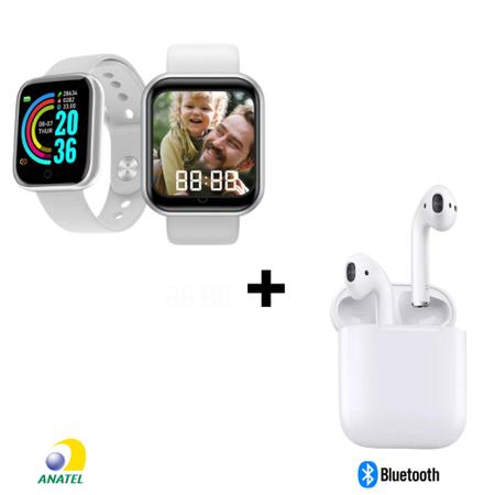 Smartwatch D20/y68 Sistema Android e Ios, Aplicativo + Pulseira - Smart  Watch - Smartwatch e Acessórios - Magazine Luiza