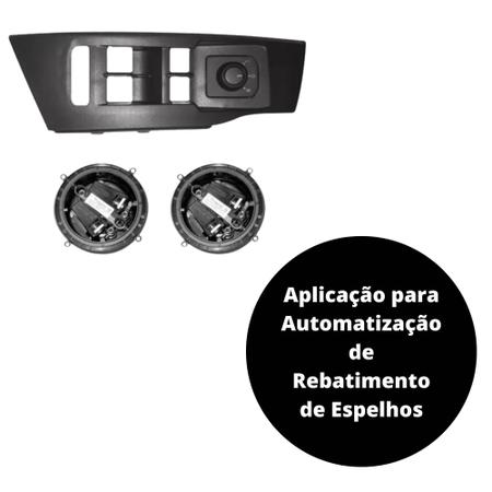 Kit Retrovisor Eletrico Etios Tose101 Tragial Tilt Down Top