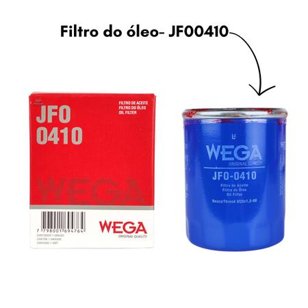 Imagem de Kit Revisao Filtro Troca Completa Wega Honda Civic 1.8 2.0 16v 4 Cilindro 