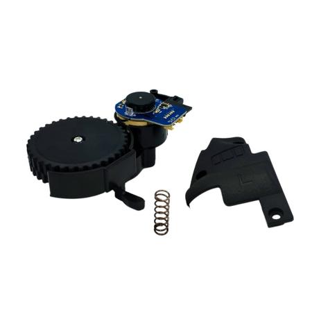 Imagem de Kit Roda Rodizio com Motor para Robô Aspirador WAP W2000 FW007015