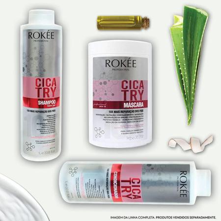 Imagem de Kit ROKÉE Shampoo 1L + Máscara 1Kg Cicatry