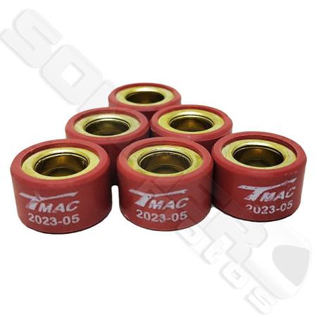 Kit Rolete Embreagem Polia Contra Peso Nmax 160 2016 A 2023 - T-Mac Imagem de Kit Rolete Embreagem Polia Contra Peso Nmax 160 2016 A 2023