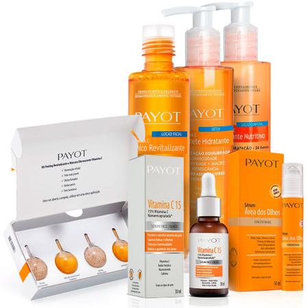 Imagem de kit rotina completa vitamina c payot