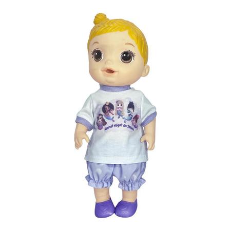 Kit Roupa Boneca Luxo Reborn Adora Mundo Mágico Das Sereias no Shoptime