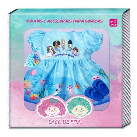 Roupa Boneca Baby Alive - Vestido Colorsiris - Laço De Fita em Promoção na  Americanas