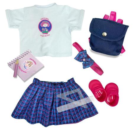 Kit Roupa Boneca Luxo Reborn Adora Mundo Mágico Das Sereias no Shoptime