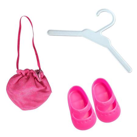 KIT ROUPA BONECA PARA REBORN 46/56CM - 8 ITENS JARDINEIRA INDIOZINHOS  CASINHA 4 - Ri Happy