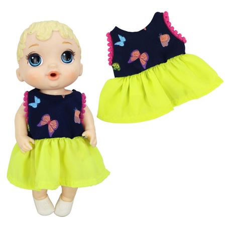 kit 4 Roupinhas para boneca baby alive Vestido para boneca - Rose Roupas de  Boneca - Roupa de Boneca - Magazine Luiza