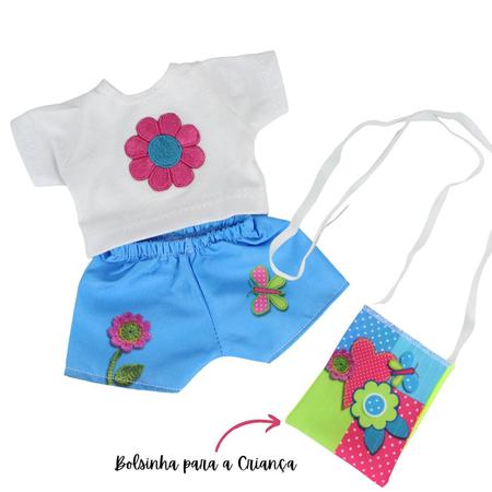 Set de 4 Conjuntos de Roupa de Boneca 36 cm