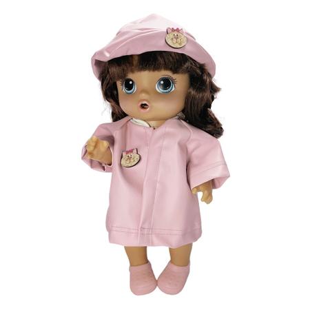 Kit Dia De Chuva Roupa P/boneca Baby Alive Hasbro