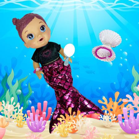 Kit Roupa De Boneca Para Baby Alive - Praia Biquini Sereia no Shoptime