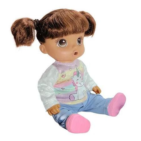 Roupa Boneca Baby Alive - Vestido Unicornio - Laço De Fita em Promoção na  Americanas